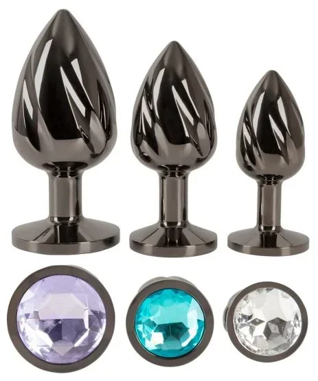 Anos Metal Butt Plug Set