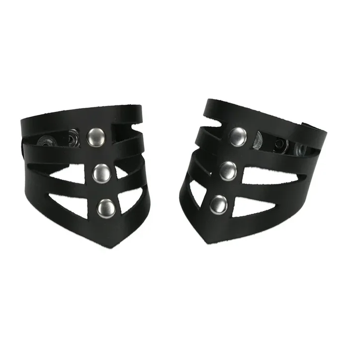 Armschmuck aus Leder – Set