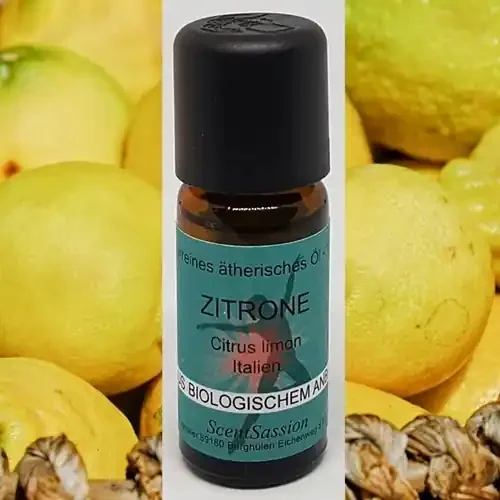 Ätherisches Öl ‘Zitrone (Citrus limonum)‘ Bio