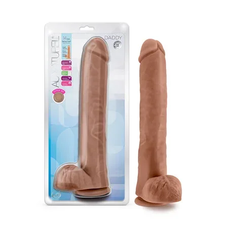 Au Naturel – Daddy – 14 Inch Dildo – Mocha