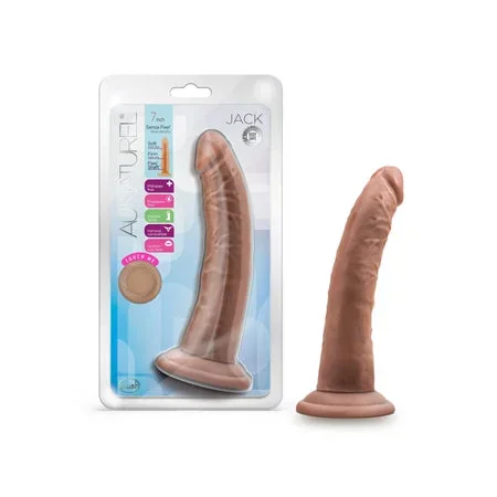 Au Naturel – Jack – 7 Inch Dildo – Mocha