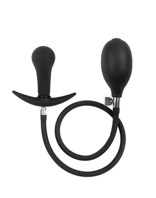 AUFBLASBARER ANAL PLUG MIT PUMPE