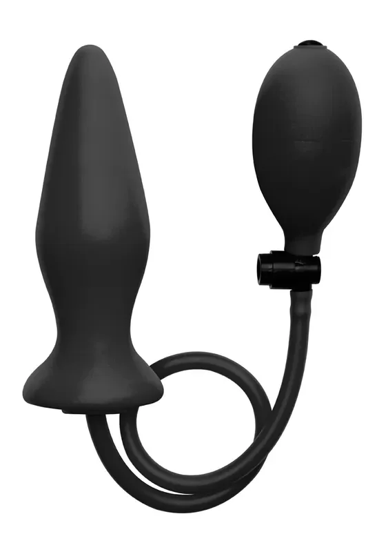 Aufblasbarer Plug – schwarz