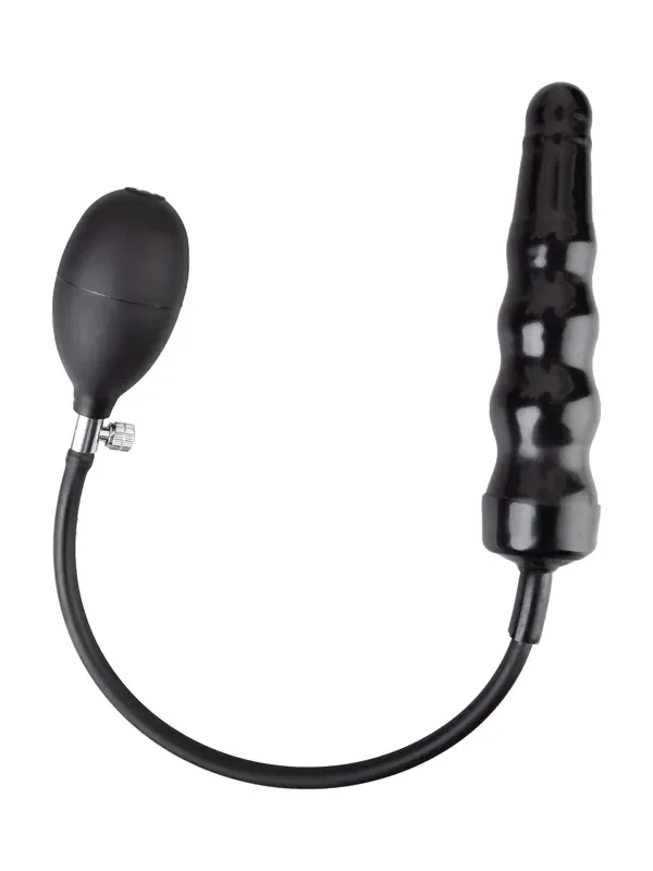 Aufblasbarer Rippenreiter-Dildo aus geformtem Gummi