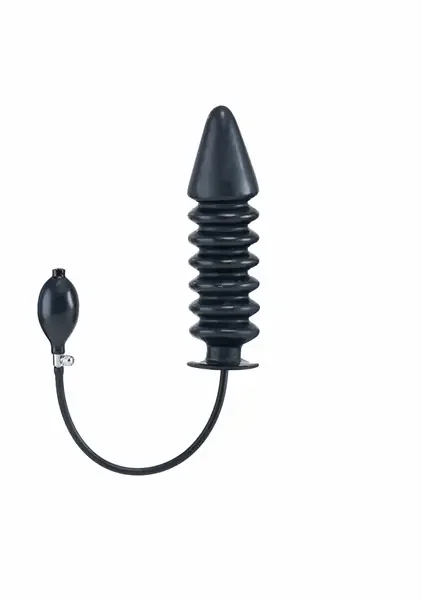 Aufblasbarer Vollrippen-Dildo XL