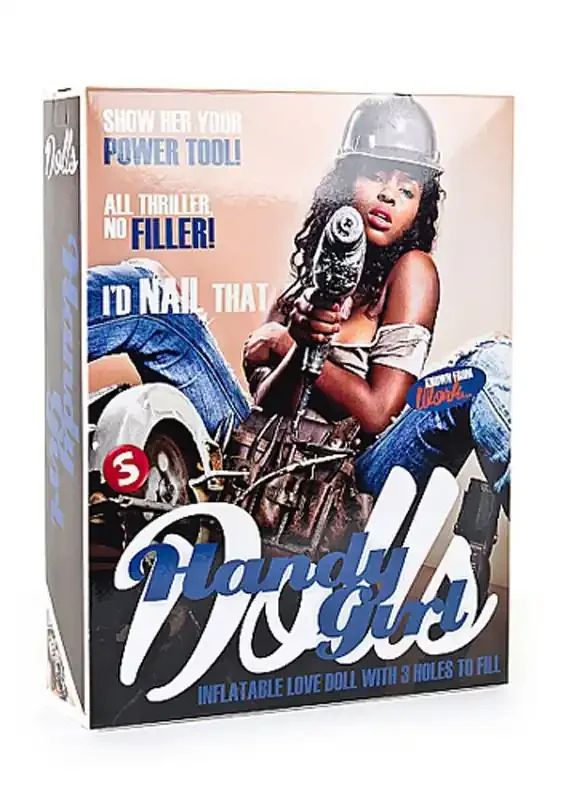 Aufblaspuppe – Handygirl