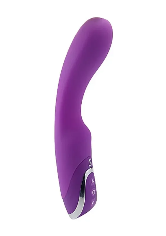 Aufladbarer G-Punkt Vibrator in Violett