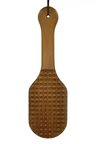 Aufprallzähmer aus Holz – Paddel
