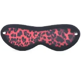 Augenmaske mit Leopardenmuster
