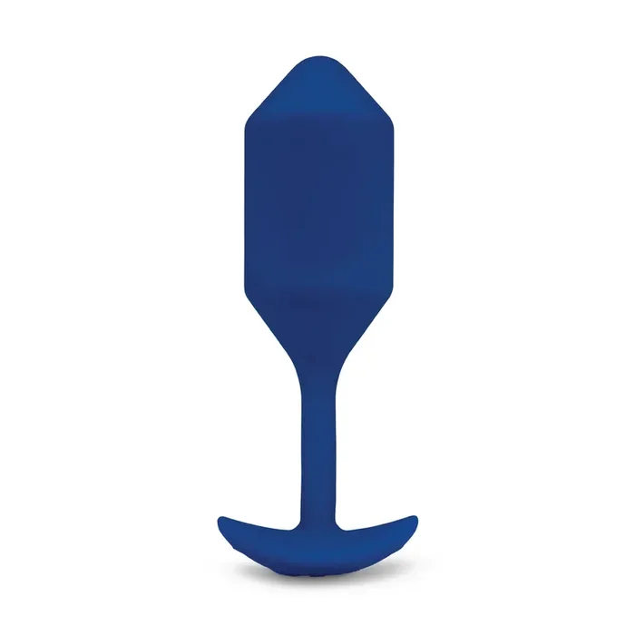 B-Vibe – Vibrating Snug Plug 4 (XL) Navy