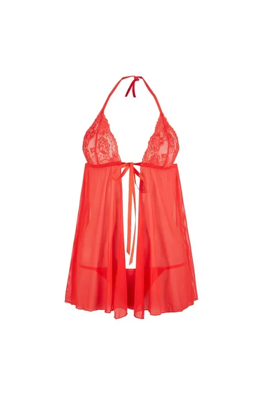 Babydoll in Rot