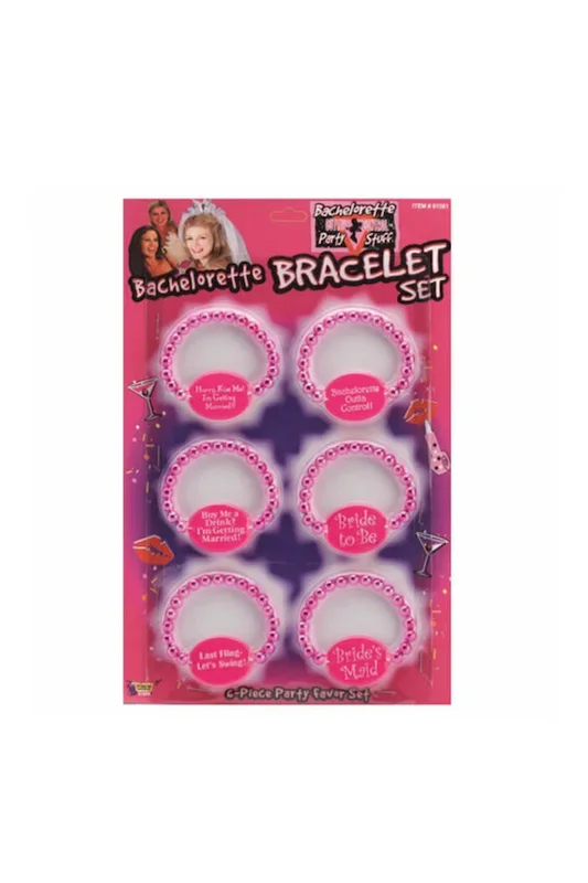 Bachelorette Bracelet Set