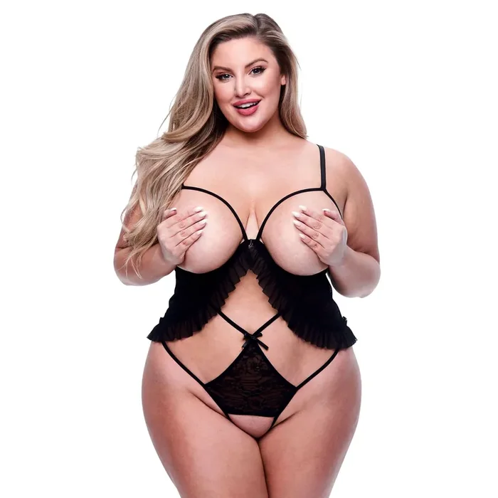 Baci – Peek-a-boo Criss-cross Teddy Queen