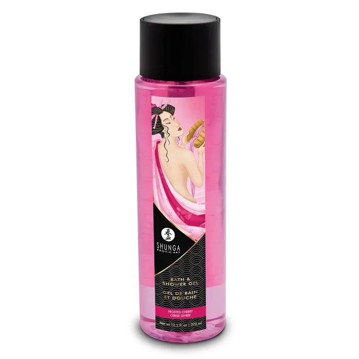 Bade- und Duschgel Shunga – Kissable Frosted Cherry, 370 ml