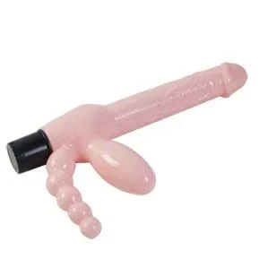 Baile – Seilloser Tpr-Gurt mit Vibration und Analstimulation 25.4 CM