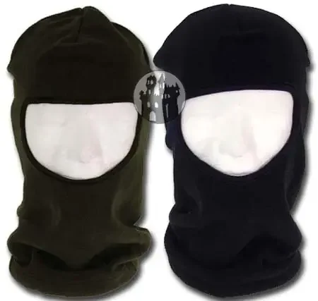 Balaclava – 1Loch – Polyester-Fleece (Farbe Schwarz)