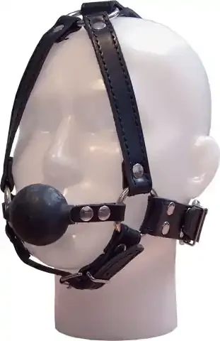 Ballknebel Gesichtsharness