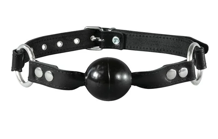 Ballknebel normal – Schwarz