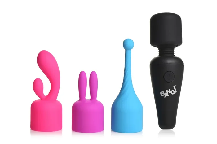 Bang! 10X Mini Wand w/3 Attachments – Asst. Colors