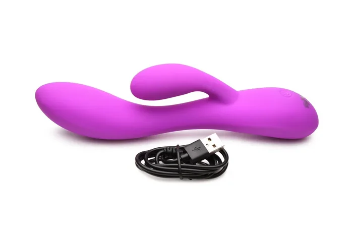 BANG! – Flexibler Rabbit Vibrator Doppelte Stimulation – Lila