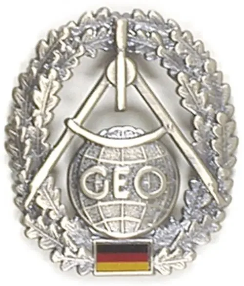Barettabzeichen ‘orig. Bw Topographietruppe‘
