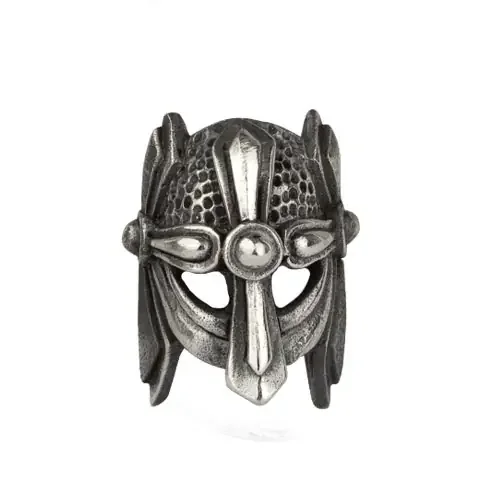 Bart- oder Haarperle ‘Wikinger Helm‘ 925 Silber