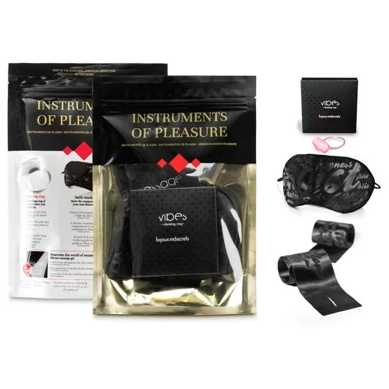 BDSM set Bijoux Indiscrets – Instruments of Pleasure, Rot