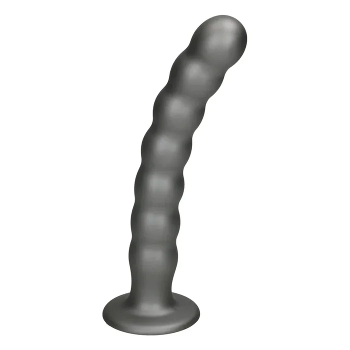 Beaded Strap-On Dildo