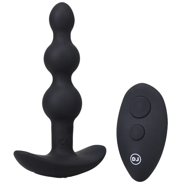 Beaded Vibe – Silicone Anal Plug with Remote Control