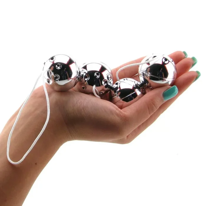 Ben Wall Balls On A String in Silver