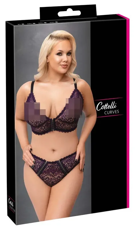 BH Set (Farbe Lila, Grösse XXXL)