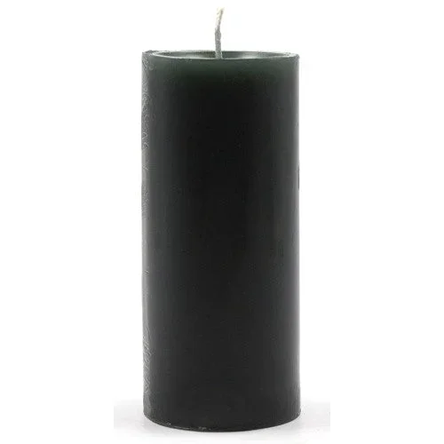 Black bondage play dripping candle LARGE