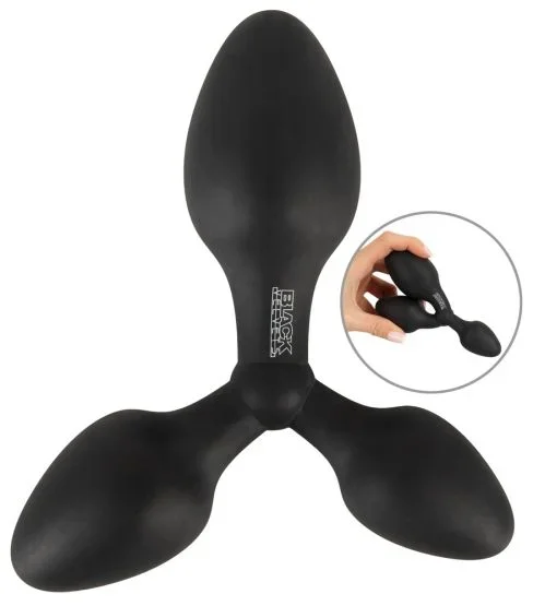 Black Velvets Training Triple Butt Plug