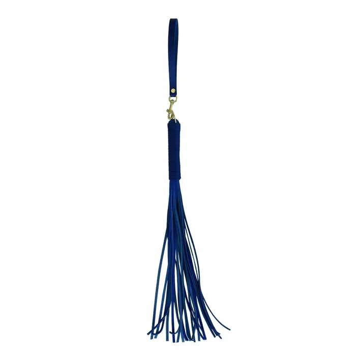 Blaue Lederpeitsche