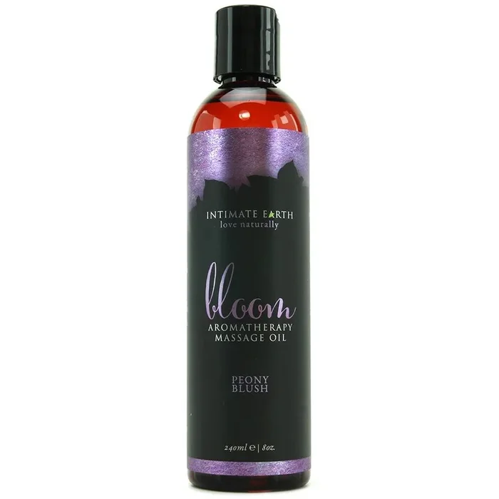 Bloom Peony Blush Massage Oil in 8oz/240ml