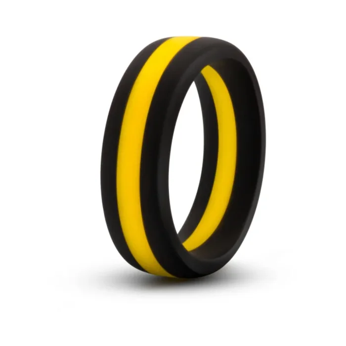 Blush Performance Silicone Go Pro Cock Ring – Black/Green