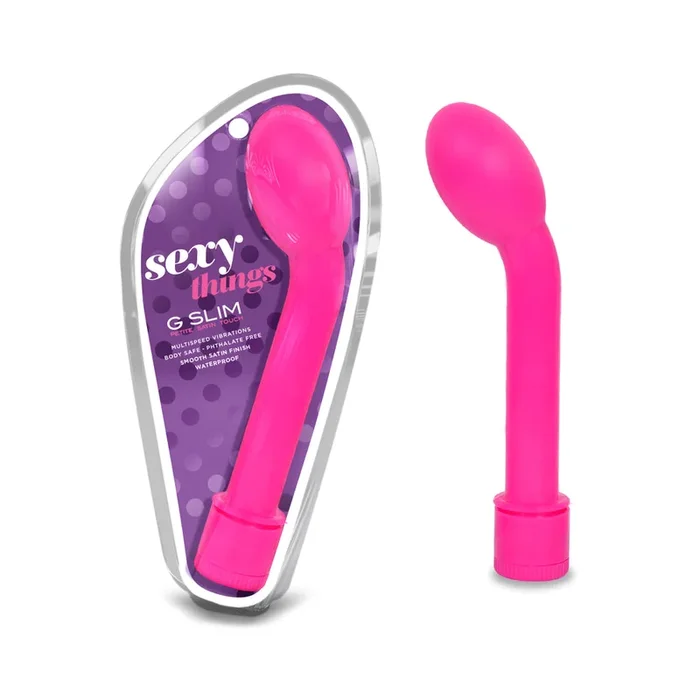 Blush Sexy Things G Slim Petite Satin Touch – Pink