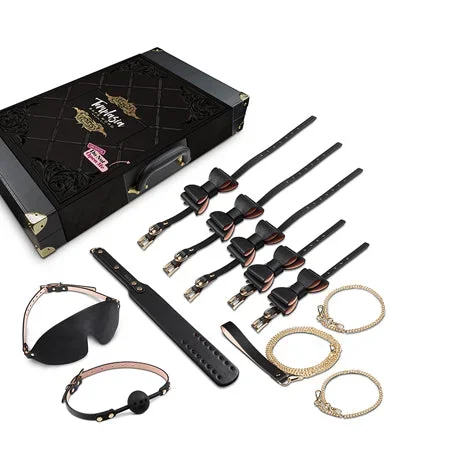 Blush Temptasia Safe Word Bondage Kit w/Suitcase – Black