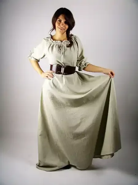 Bodenlanges Kurzarmkleid (Farbe Schwarz, Grösse XL)