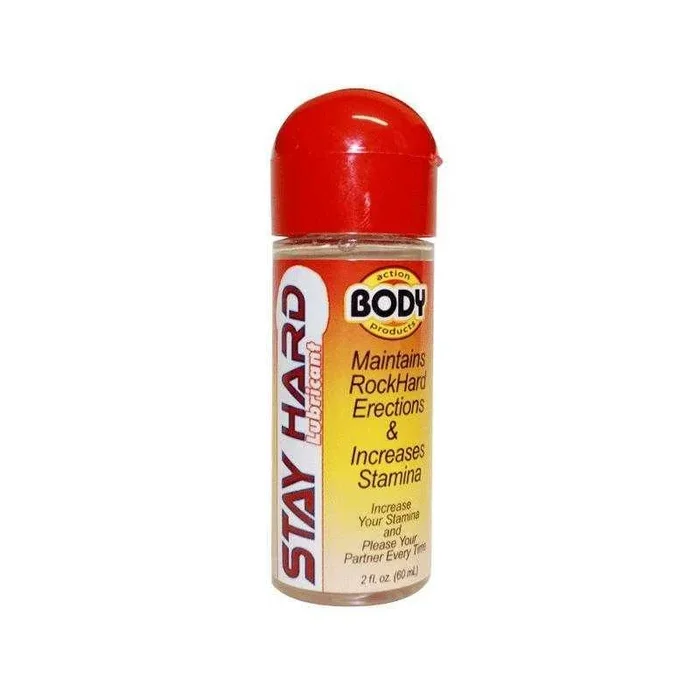 Body Action Stay Hard Lubricant 2 oz.
