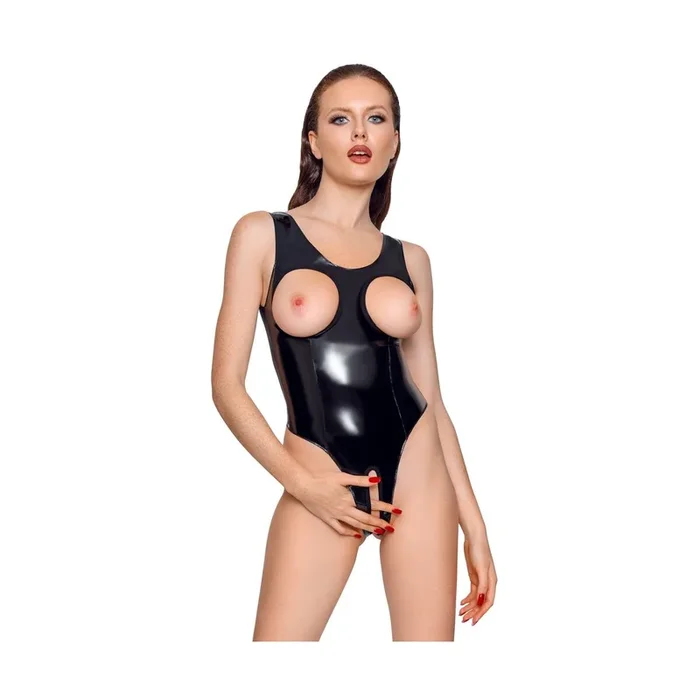 Body aus Lack mit Cut-outs Größe-L