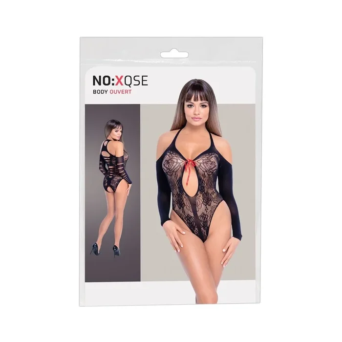 Body ouvert in Spitzenoptik Größe-S-L