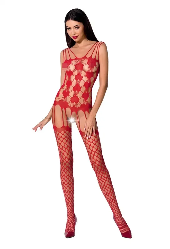 Bodystocking Strapslook rot