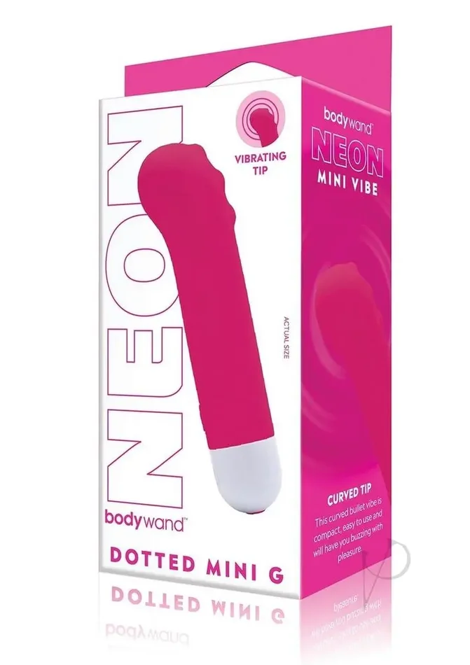 Bodywand Dotted Mini G Neon – Pink