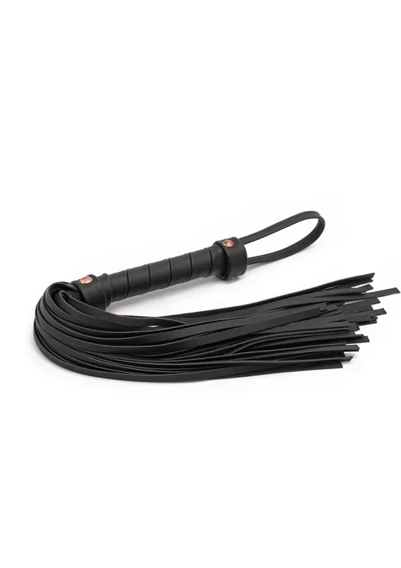 Bondage Couture Flogger – Schwarz