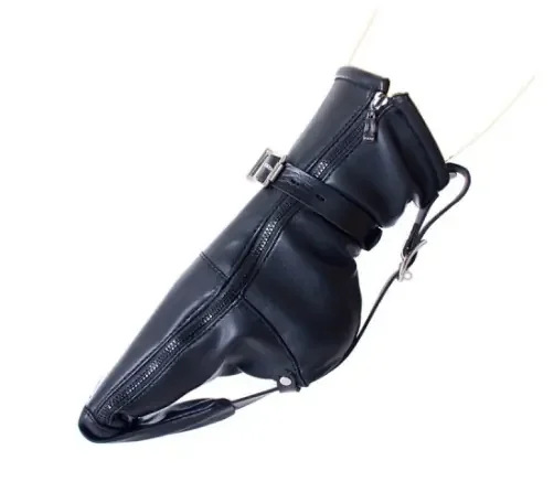 Bondage Kunstleder Ballett-Fußfesseln