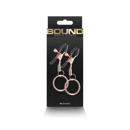 Bound C2 Nipple Clamps – Rose Gold