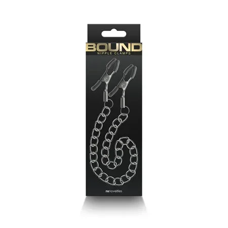 Bound DC2 Nipple Clamps – Gunmetal