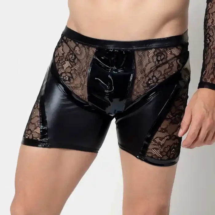 Boxer mit floralen Akzenten