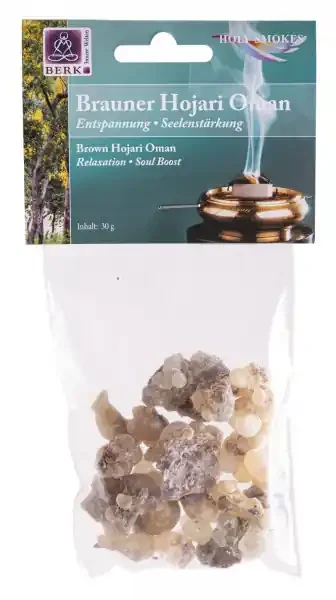 Brauner Hojari Oman – Räucherwerk in Tüten